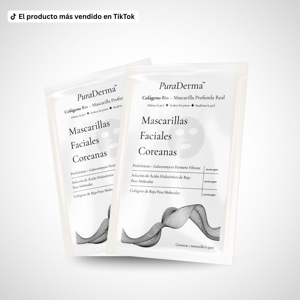 Mascarilla Coreana Nocturna de Colágeno Profundo PuraDerma™