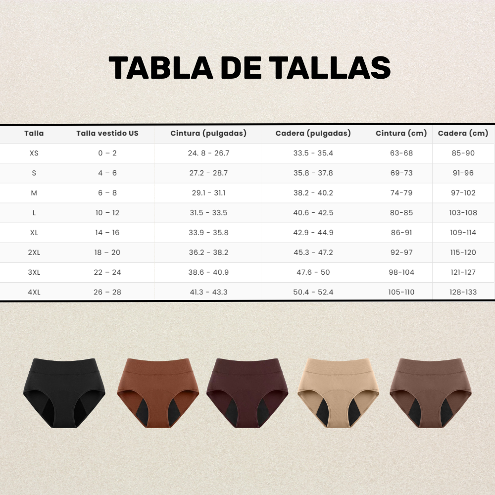 PuraDerma Bragas LeakGuard™