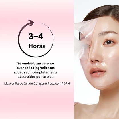 Mascarilla Rosa con PDRN de ADN de Salmón PuraDerma™