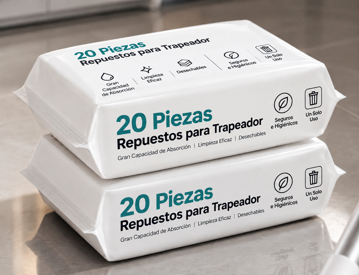 Glide Pro Recambios para fregona, 20 unidades
