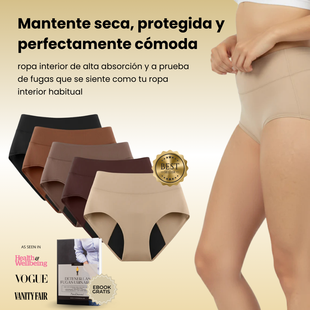 PuraDerma LeakGuard™ Bragas