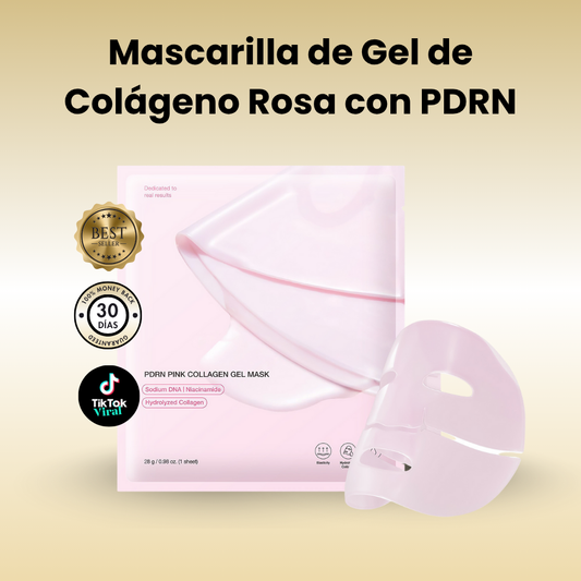 Mascarilla Rosa con PDRN de ADN de Salmón PuraDerma™