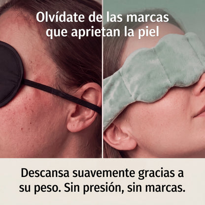 Máscara para dormir pesada