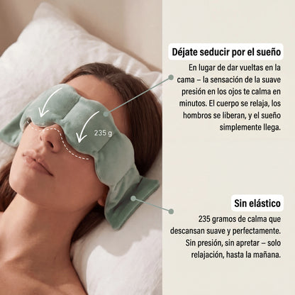 Máscara para dormir pesada