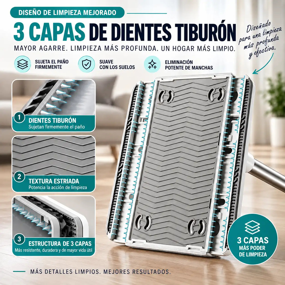 Fregona telescópica Glide Pro