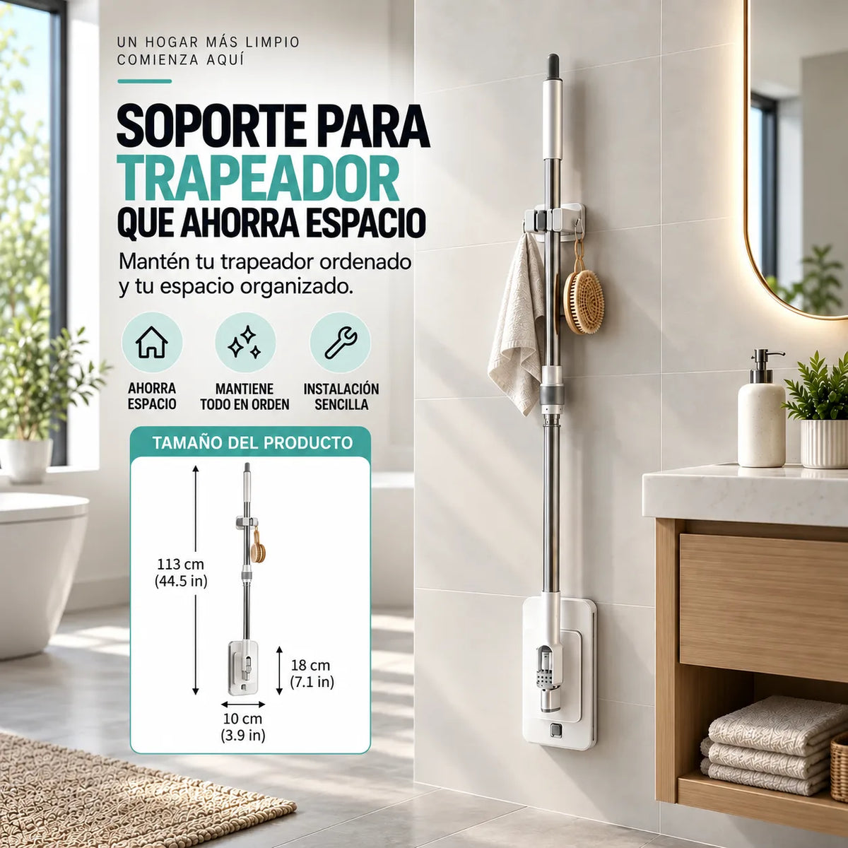 Fregona telescópica Glide Pro